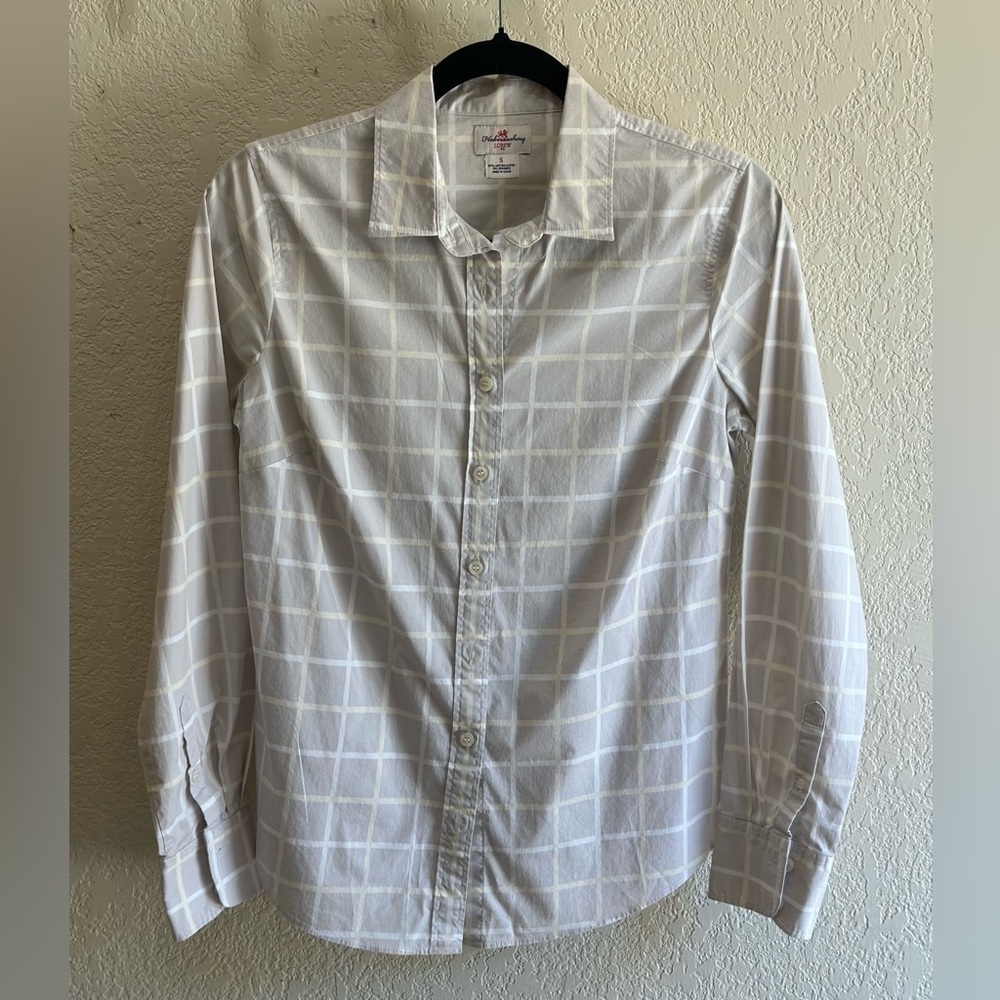 FINAL SALE  J Crew Haberdashery Women's Button Up Top Size Small